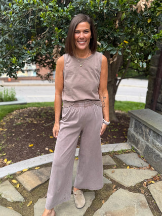 [Z Supply] Scout Jersey Crop Flare Pants