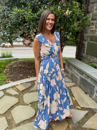 [Z Supply] Malene Bloom Floral Maxi Dress