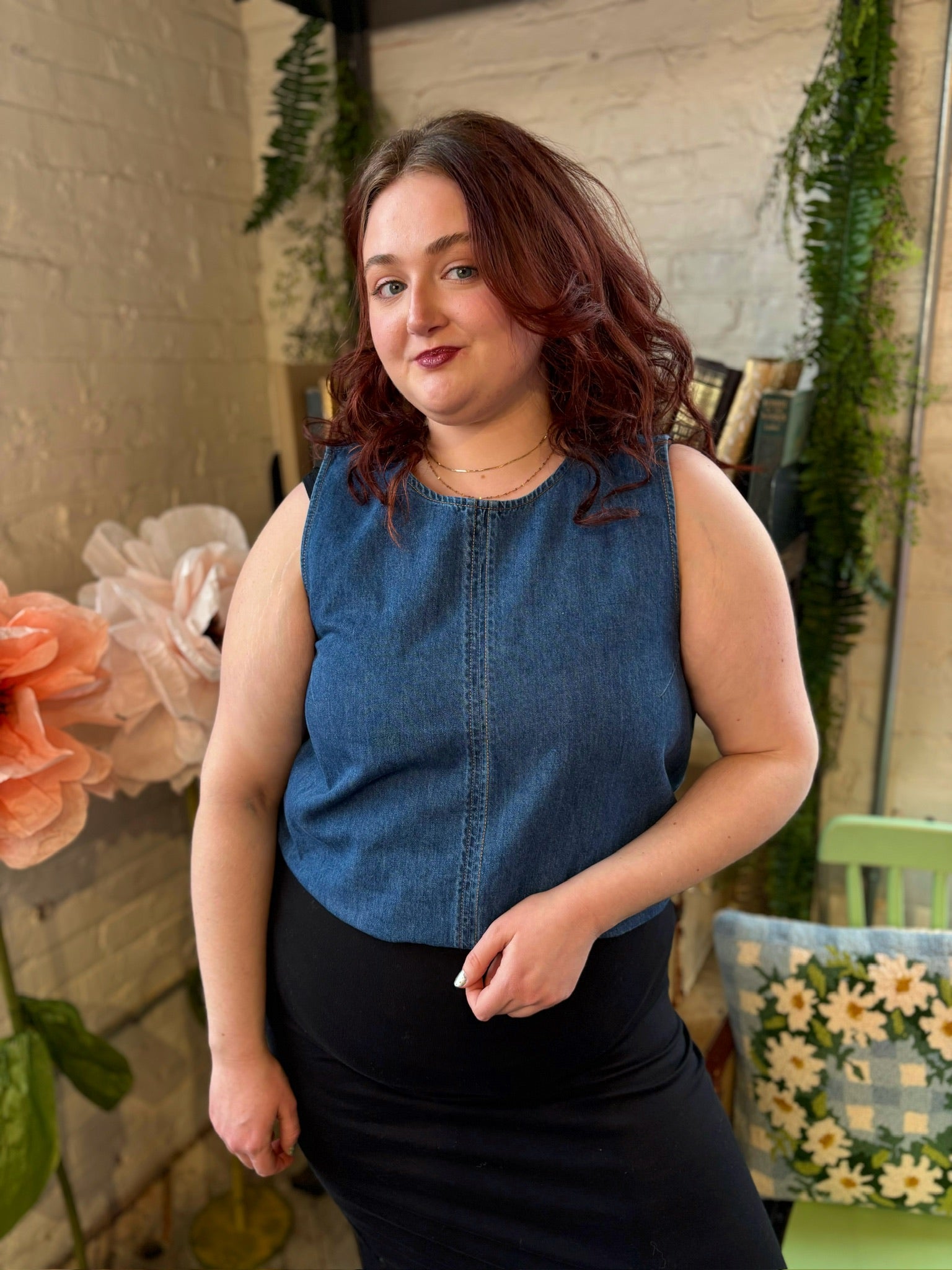 [Z Supply] Sun Seeker Denim Tank