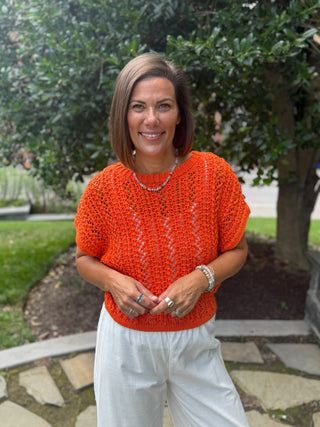 [Z Supply] Ballast Crochet Sweater Top