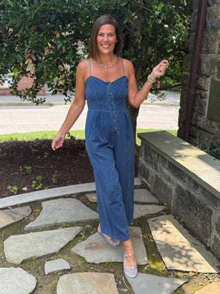 [Z Supply] Angel Eyes Twill Jumpsuit