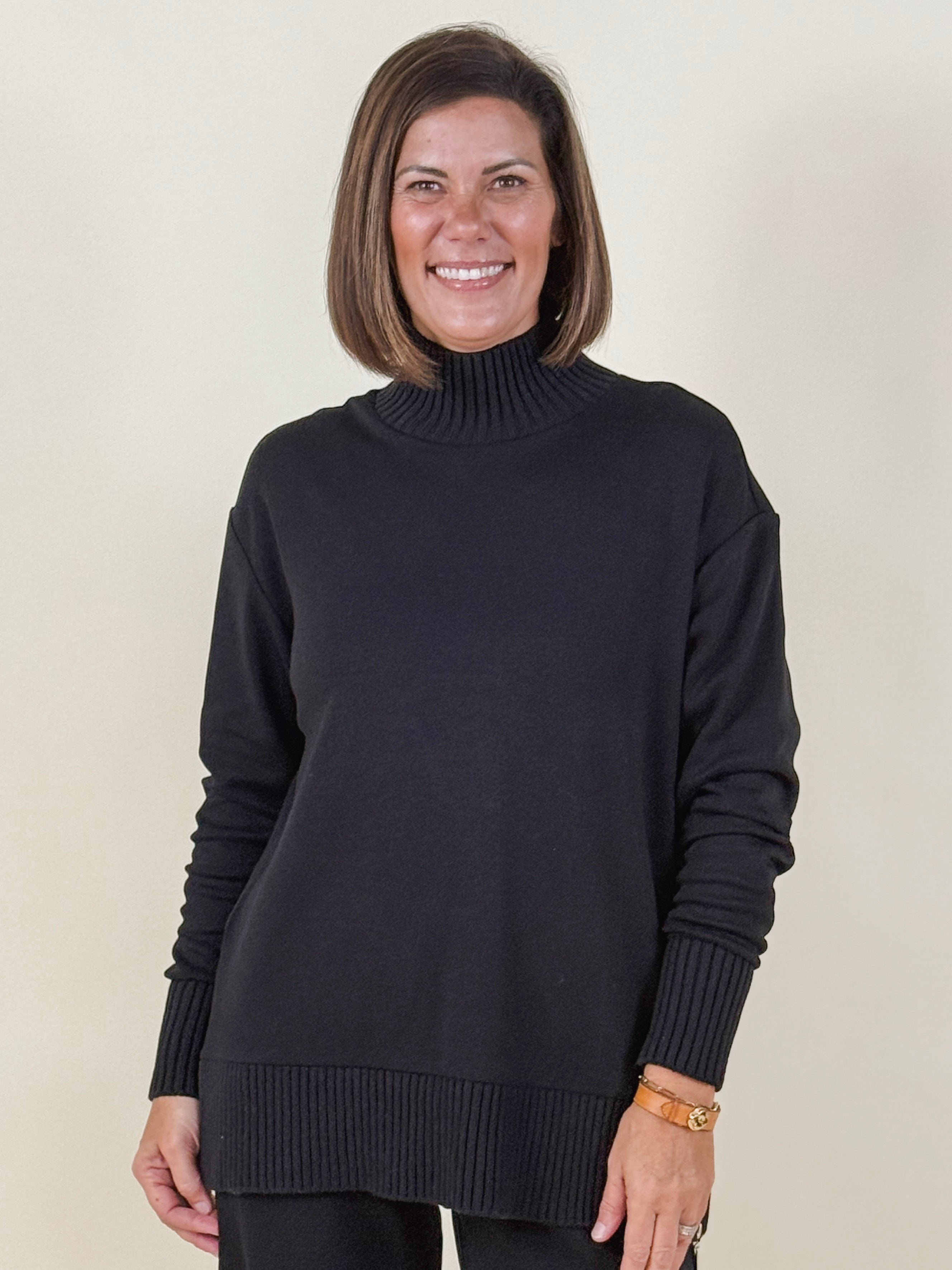 [Z Supply] Sable Luxe Rib Sweatshirt