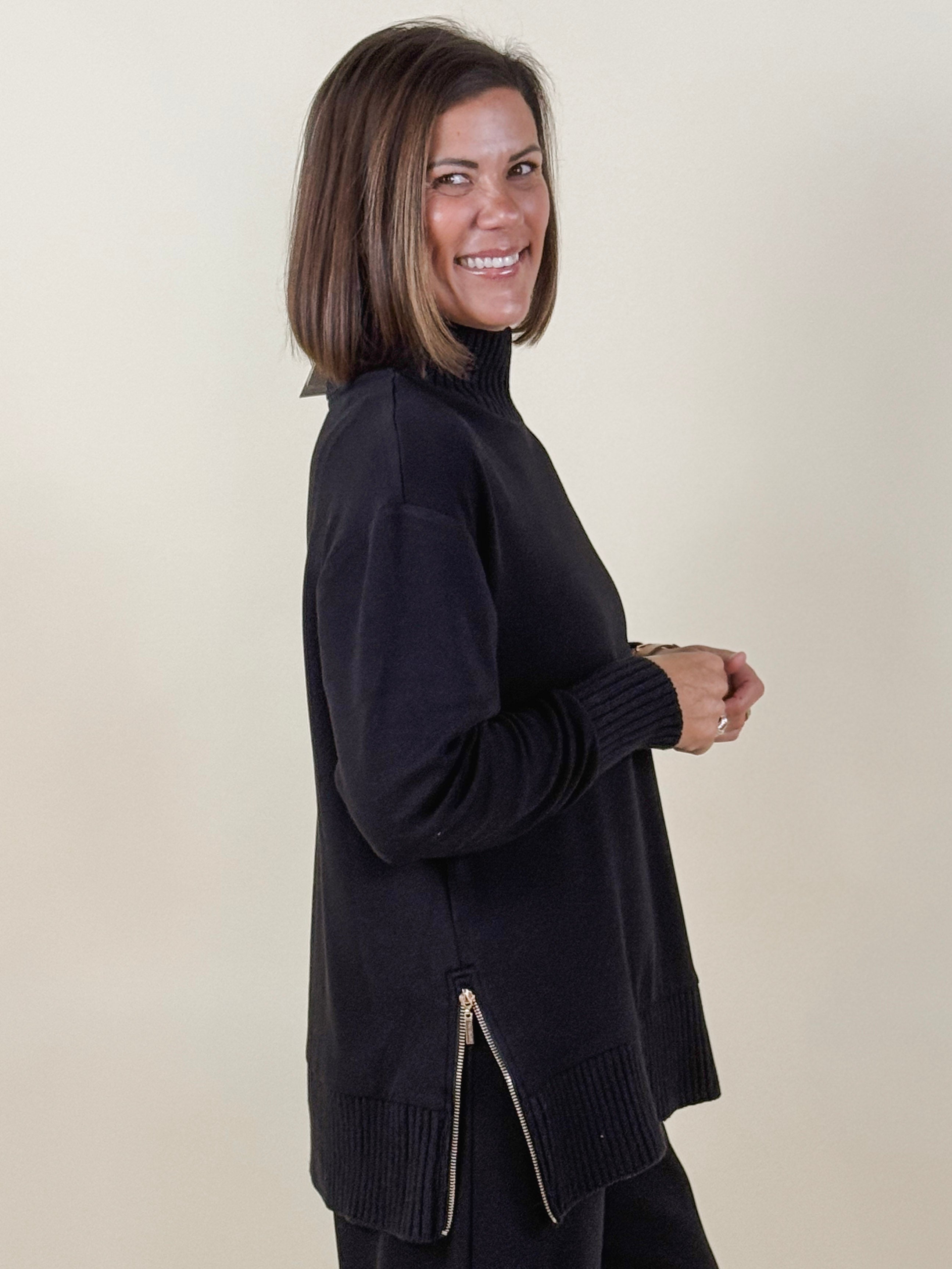 [Z Supply] Sable Luxe Rib Sweatshirt