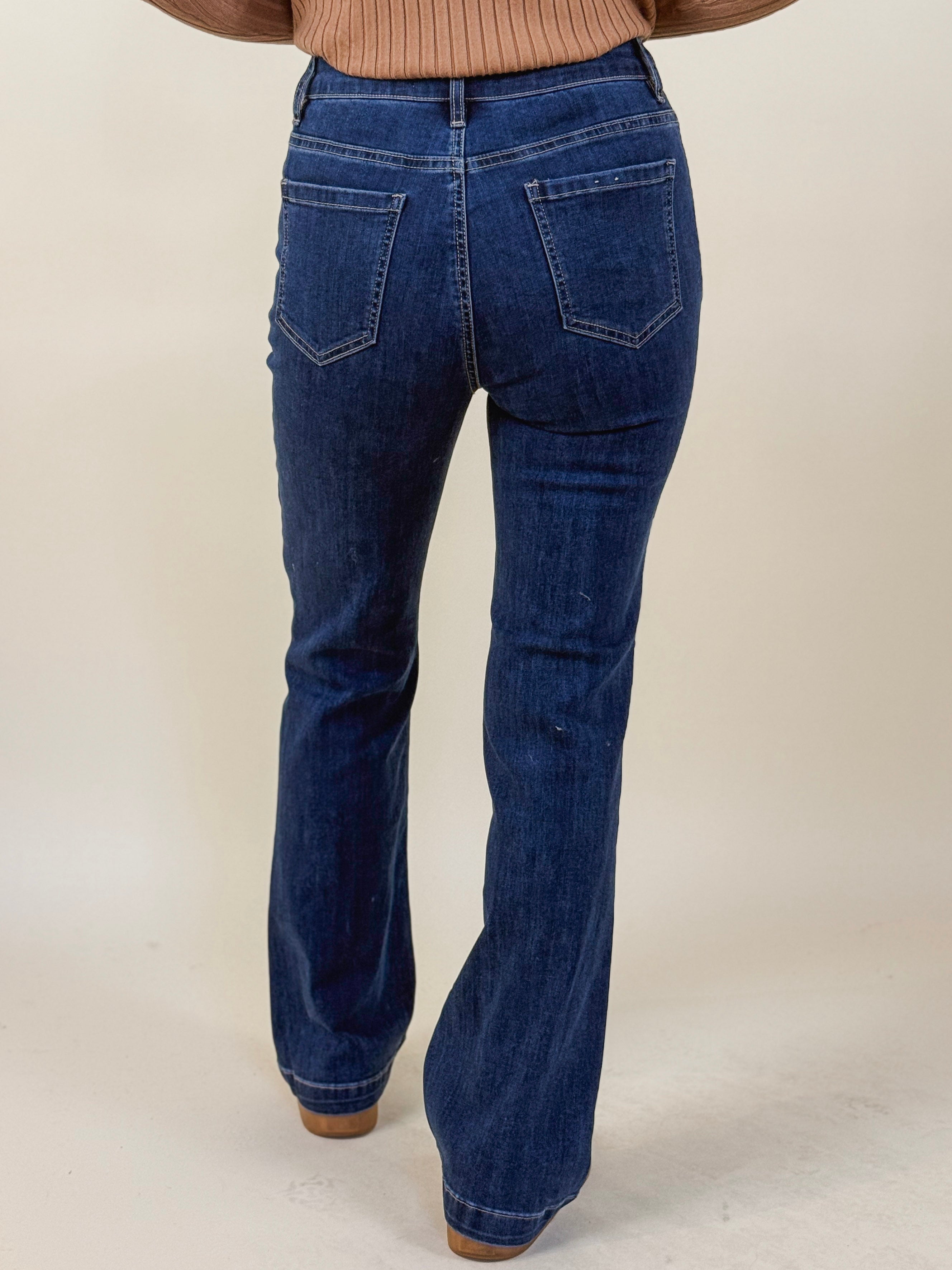 Sami Flare Leg Stretch Pants, 31.5" Inseam