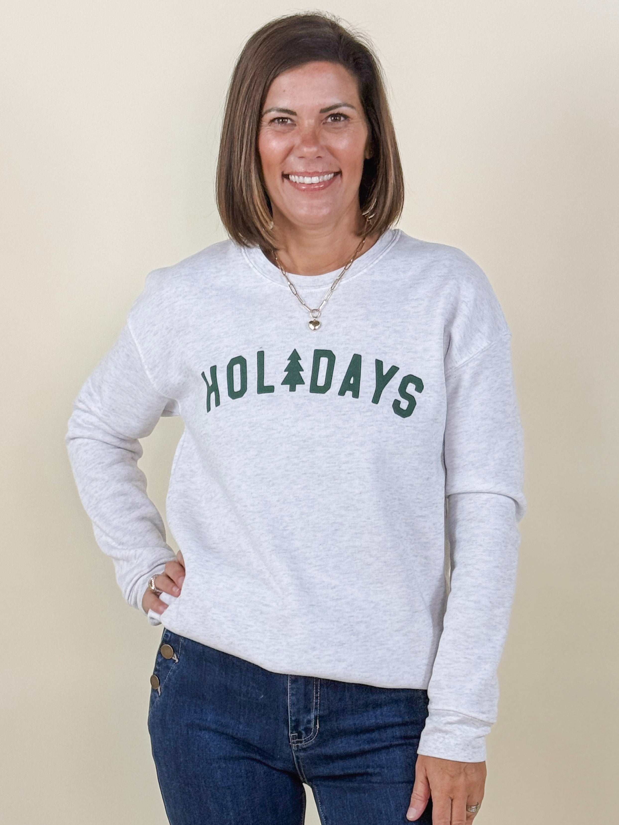 Holidays Graphic Sweatshirt