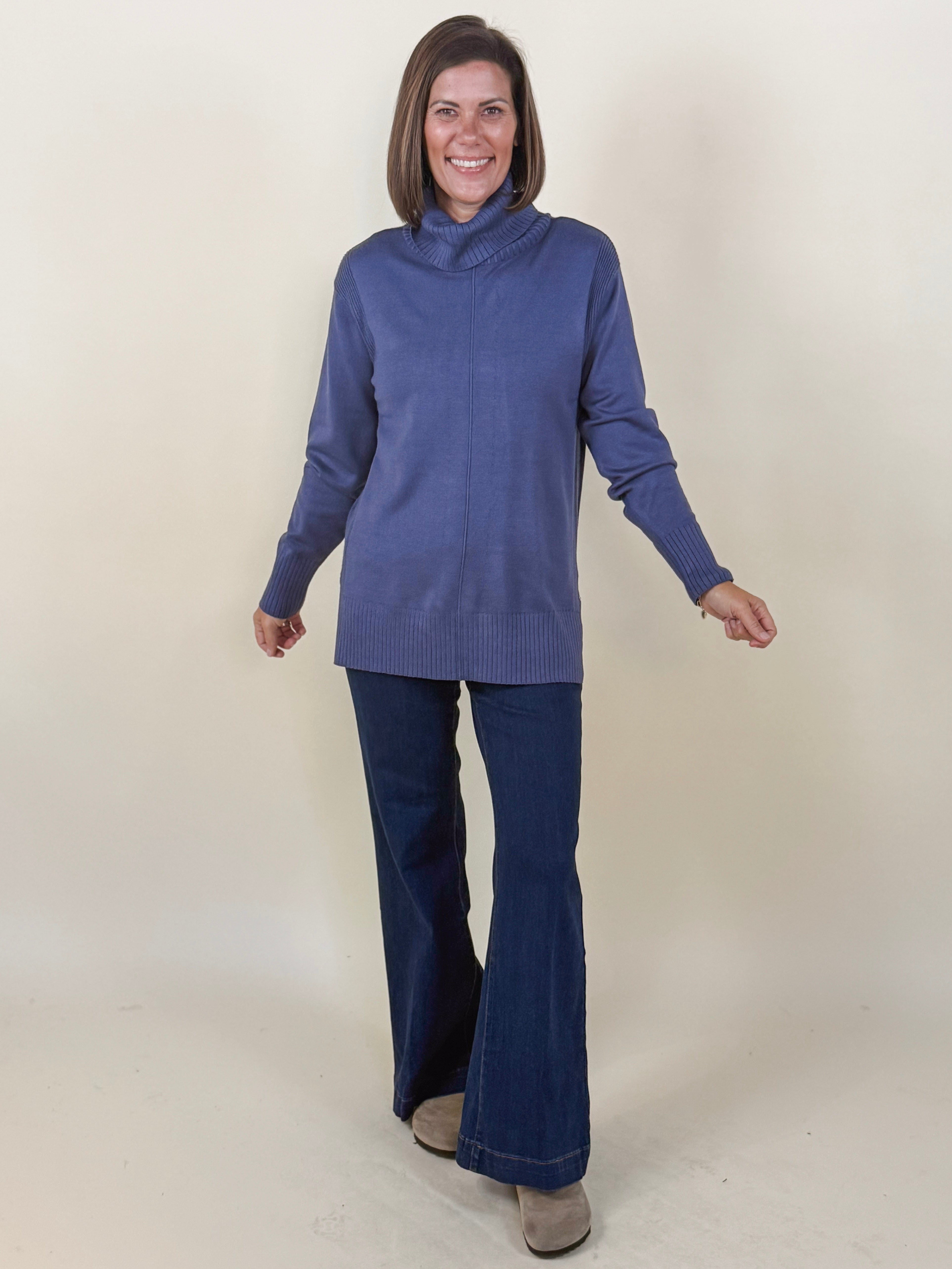 [TRIBAL] Tamara Turtle Neck Sweater