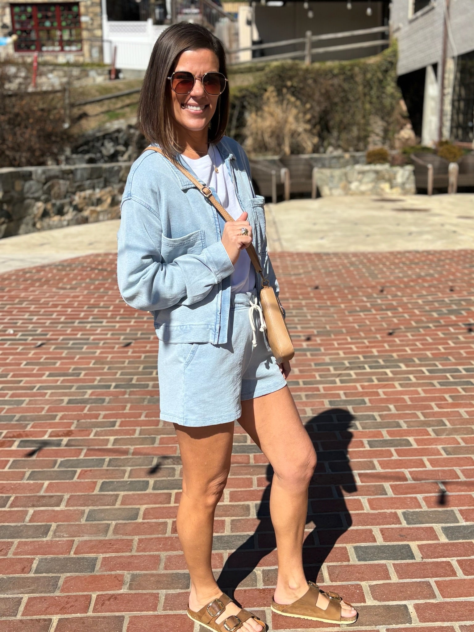 [Z Supply] Heritage Knit Denim Jacket