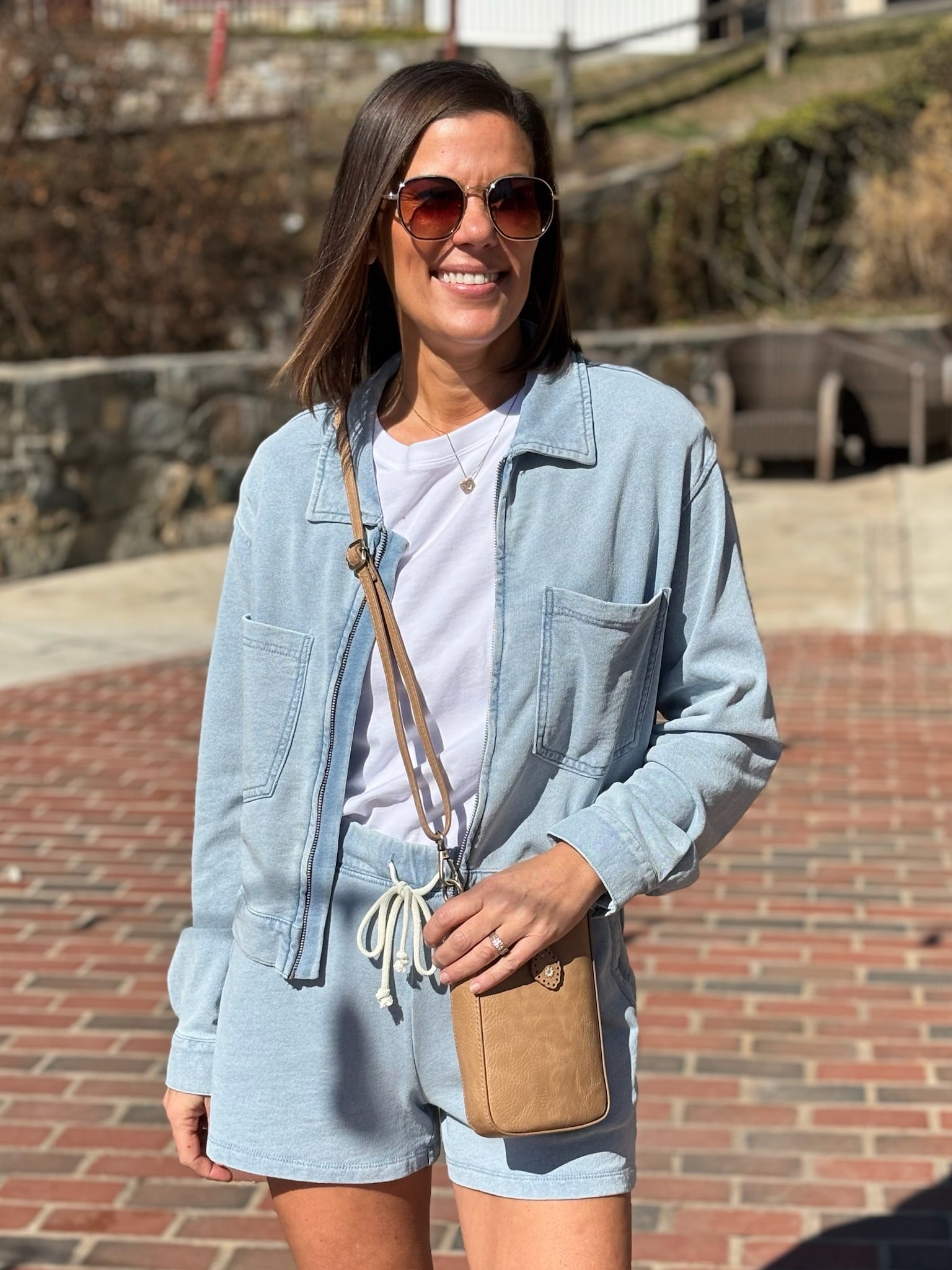 [Z Supply] Heritage Knit Denim Jacket