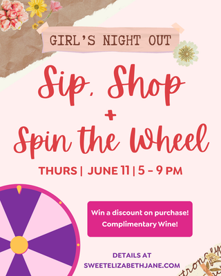 🥂 GNO: Sip, Shop and Spin the Wheel!