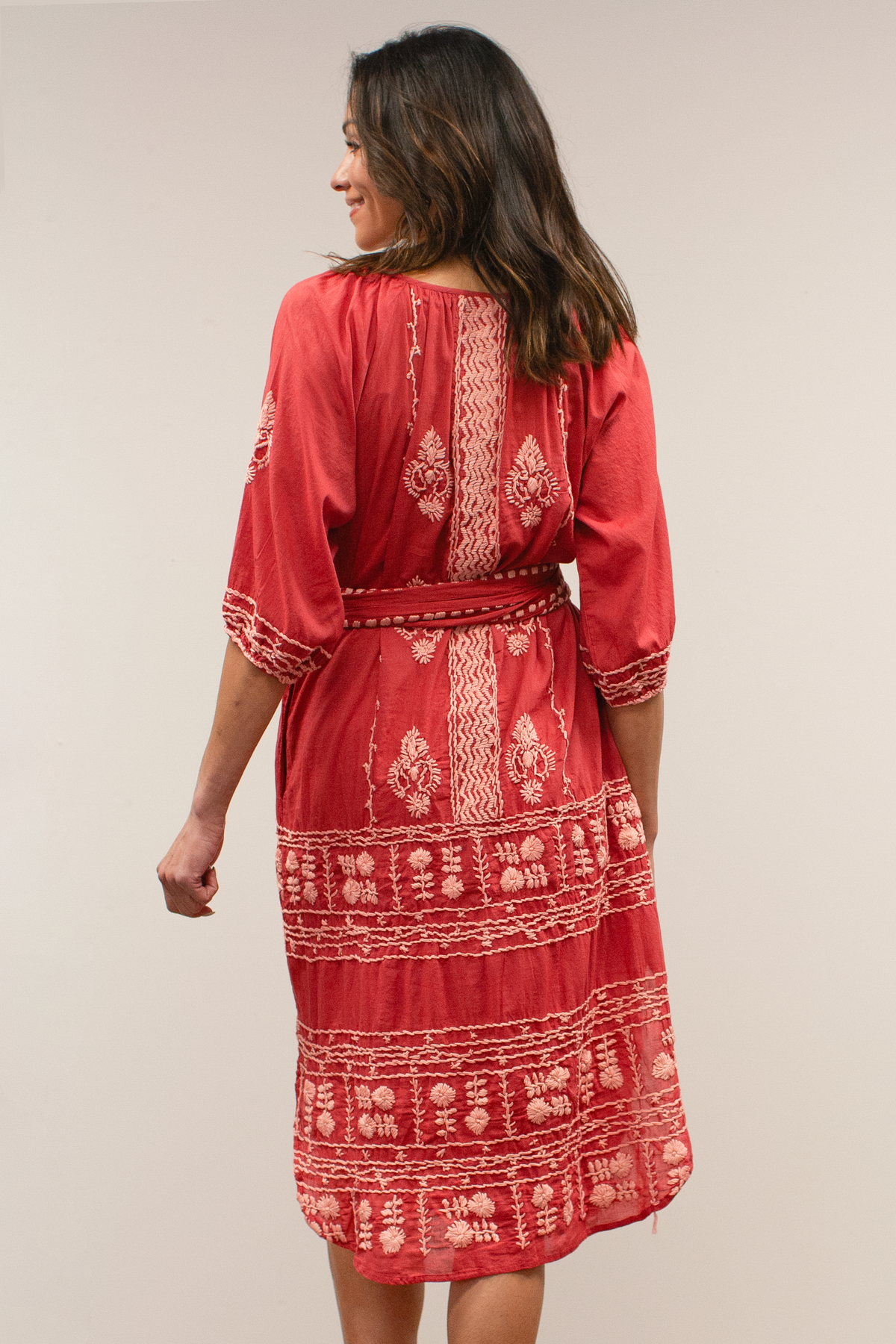 Zia Embroidered Dress