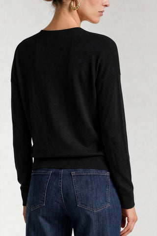 [Liverpool] Danice Drape Neck Hybrid Sweater