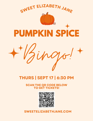 Pumpkin Spice BINGO! 🍂