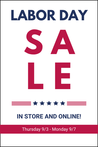 Labor Day Sale