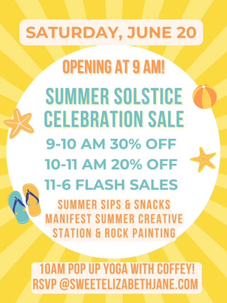 ☀️ Summer Solstice Celebration Sale ☀️
