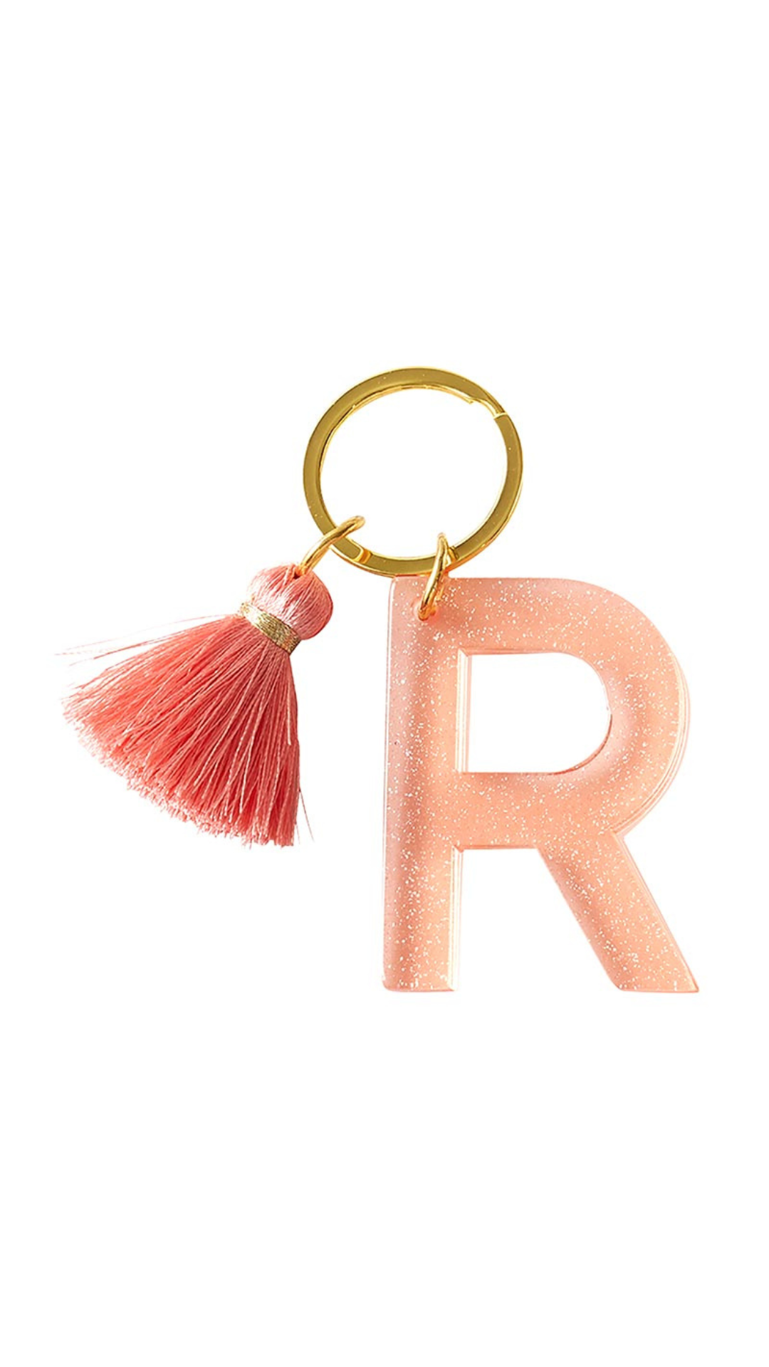 Acrylic Letter Keychain