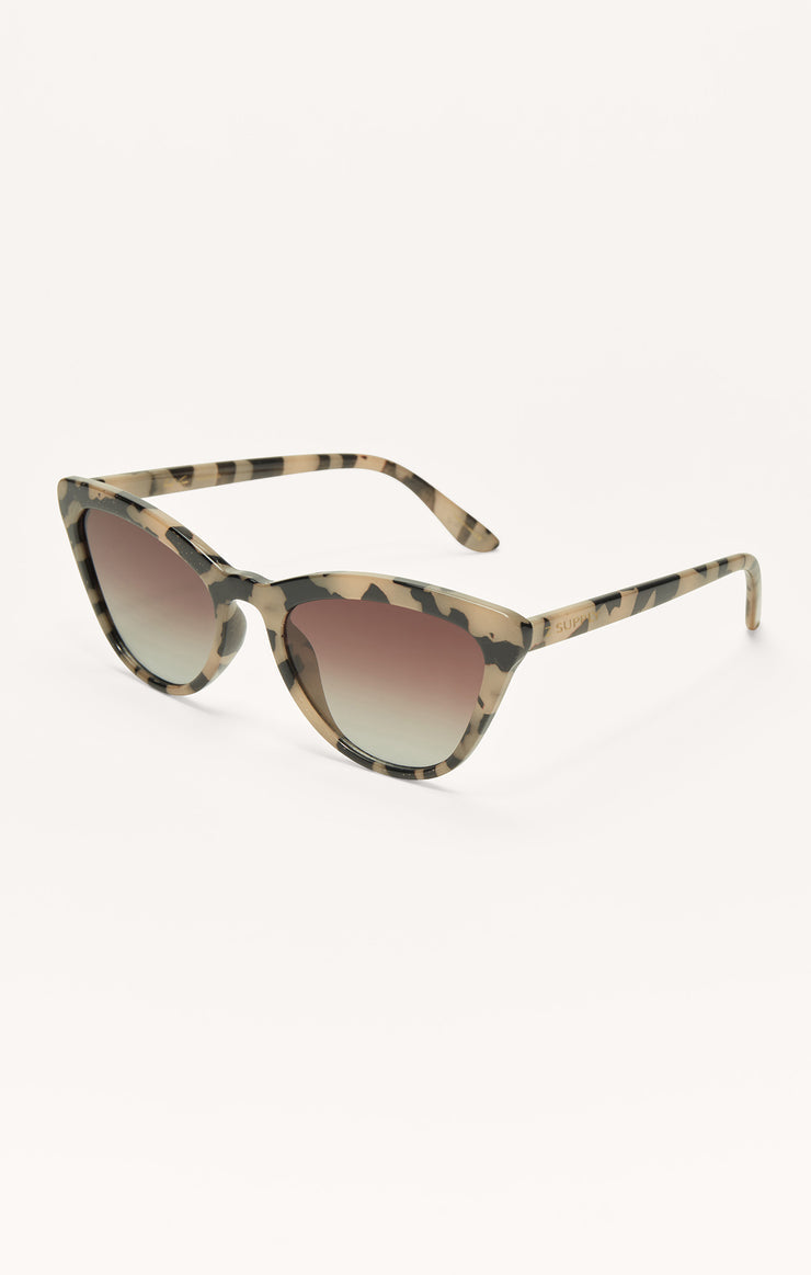 [Z Supply] Rooftop Sunglasses - Brown Tortoise Gradient