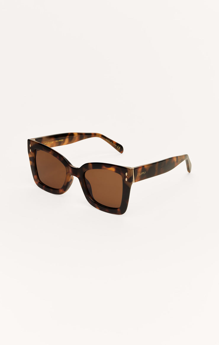 [Z Supply] Confidential Sunnies - Brown Tortoise-Brown