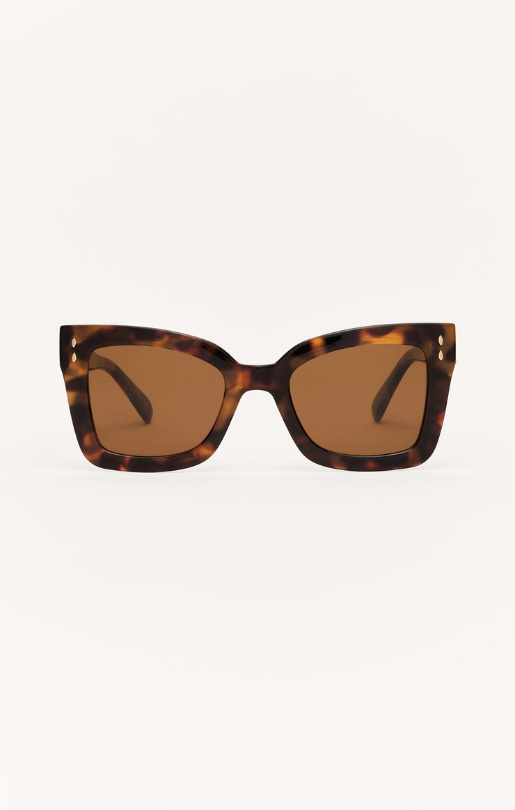 [Z Supply] Confidential Sunnies - Brown Tortoise-Brown