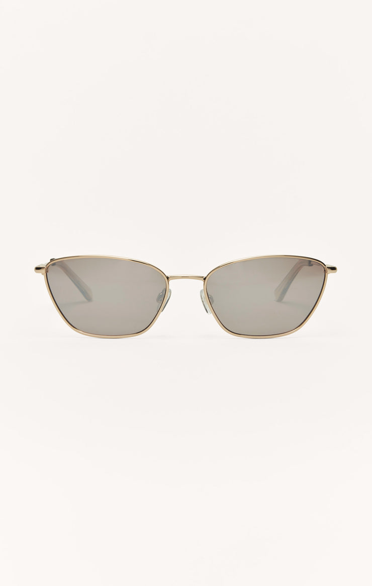 [Z Supply] Catwalk Sunnies - Gold-Bronze