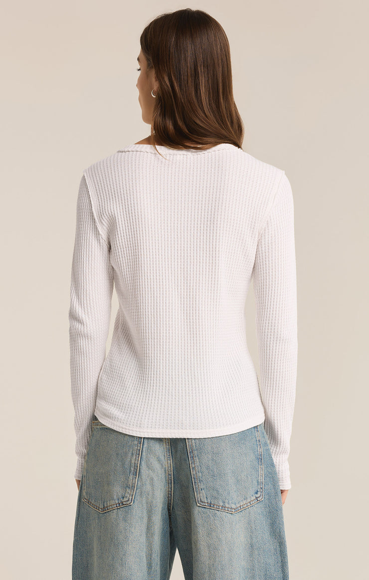 [Z Supply] Arlet Thermal Top - White