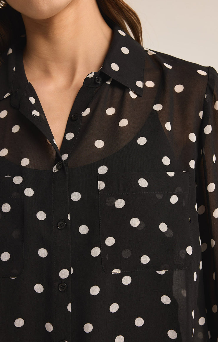 [Z Supply] Vivienne Polka Dot Top