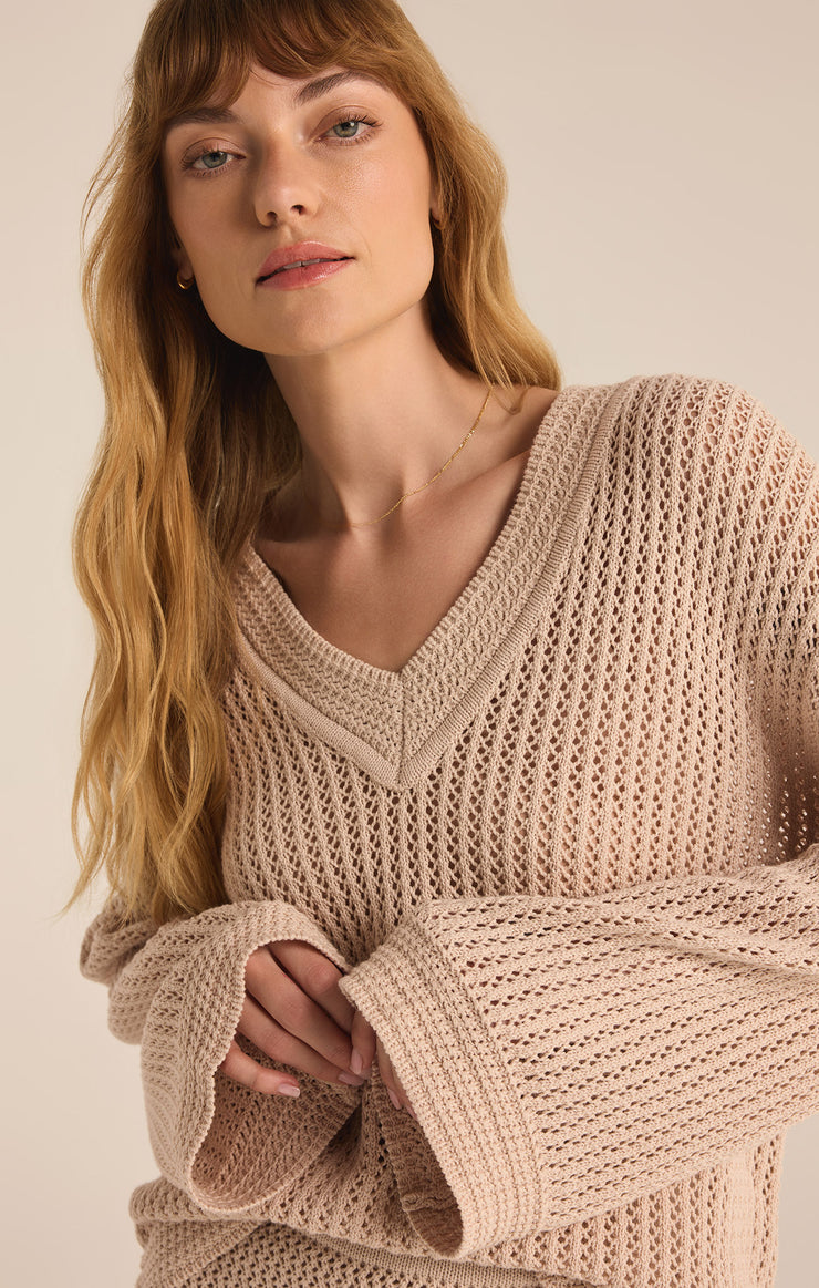 [Z Supply] Kiami Crochet Sweater