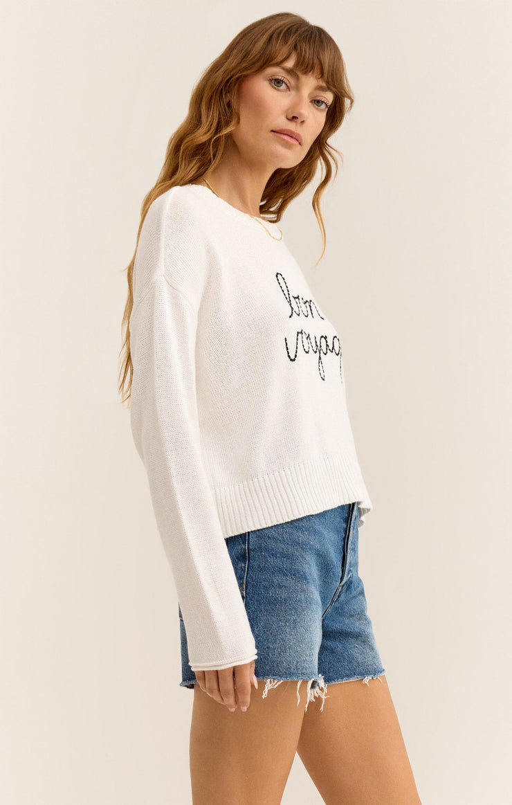 [Z Supply] Sienna Bon Voyage Sweater