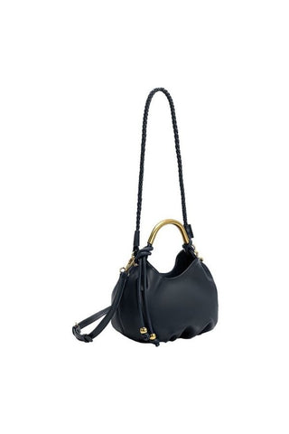 Dottie Recycled Vegan Top Handle Bag - Peacock