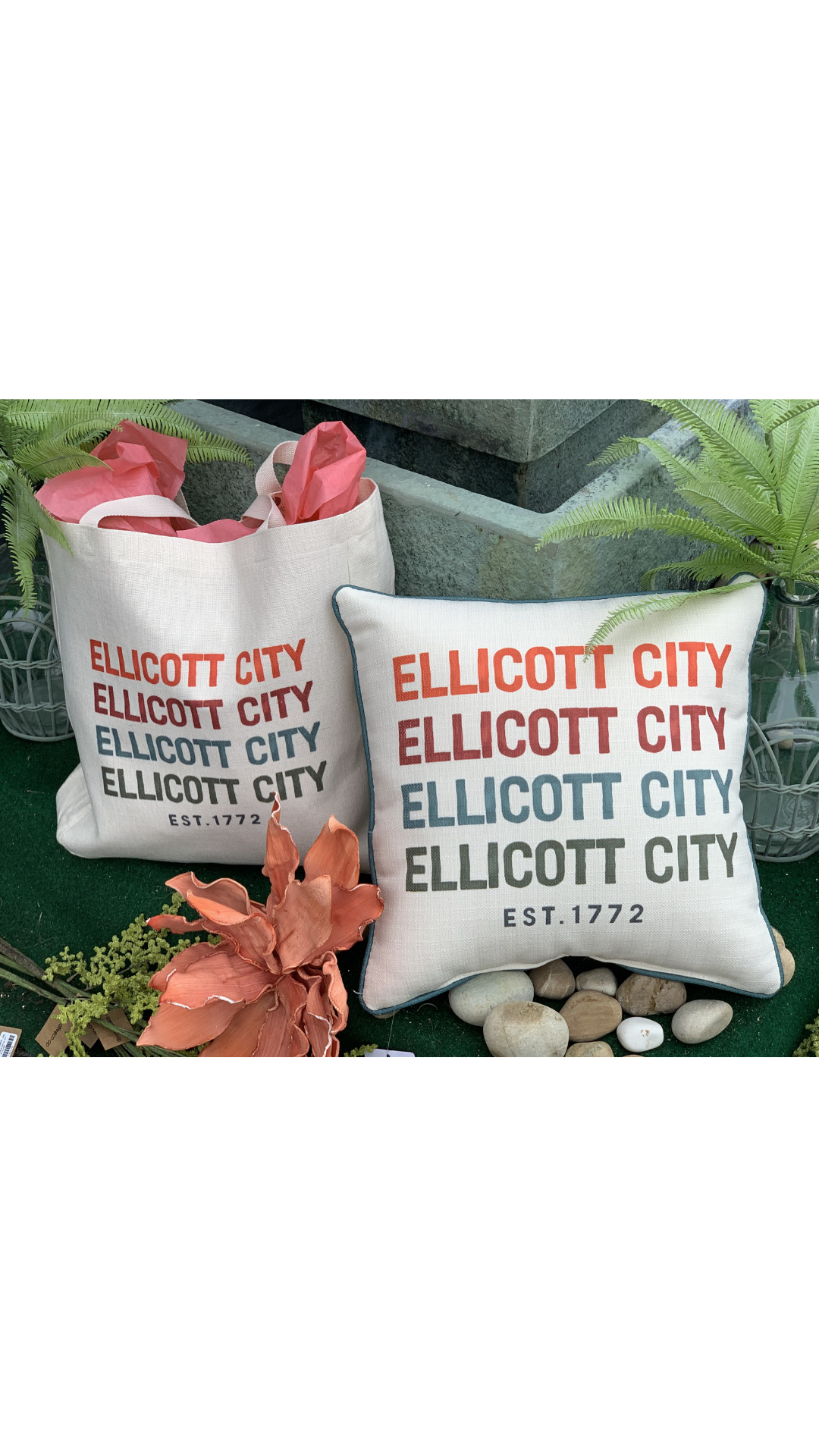 Ellicott City Gradient Pillow