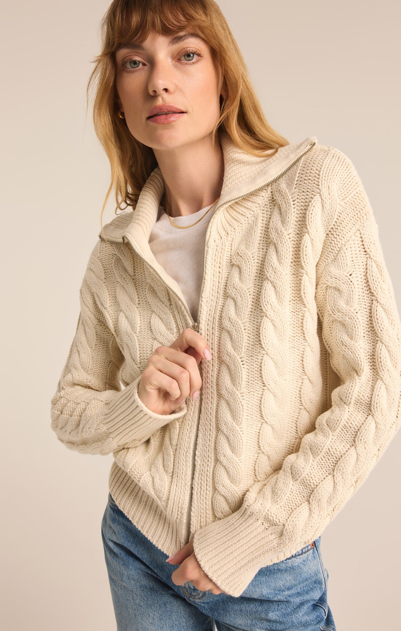 [Z Supply] Hemingway Cable Cardigan