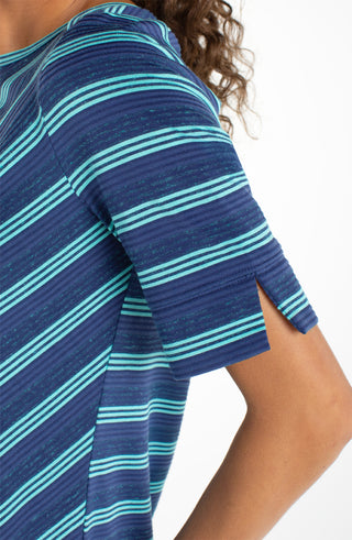 [Liverpool] Marina Half Sleeve Boat Neck Top