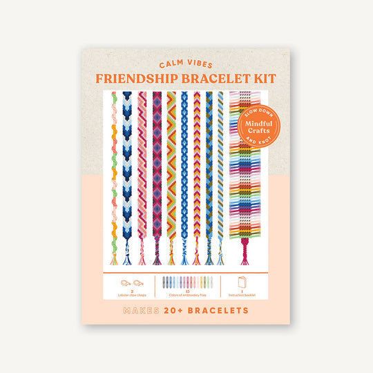 Mindful Crafts: Calm Vibes Friendship Bracelet Kits