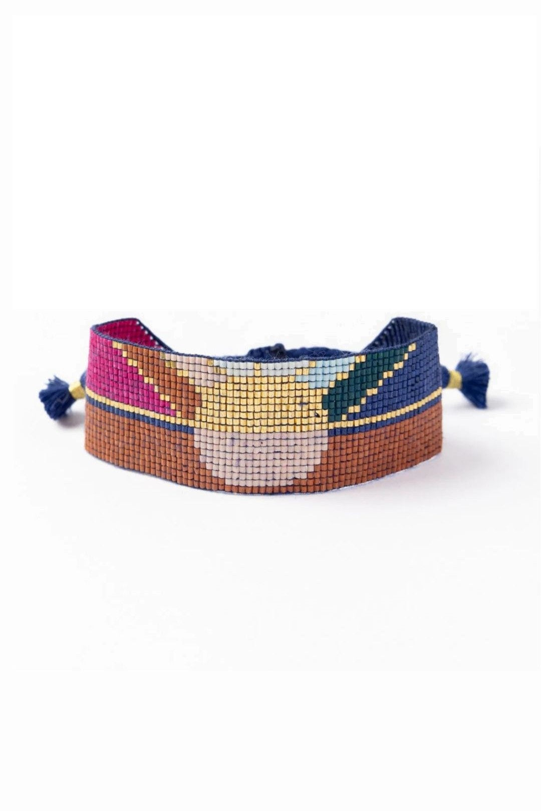 Erin Sunrise Adjustable Beaded Bracelet - Multicolor