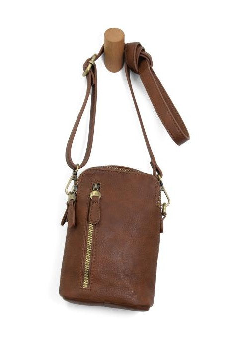 Jolene Crossbody Phone Bag - Caramel