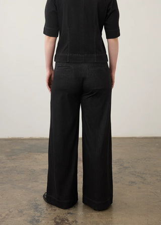 Cary Pull-On Wide Leg Jeans