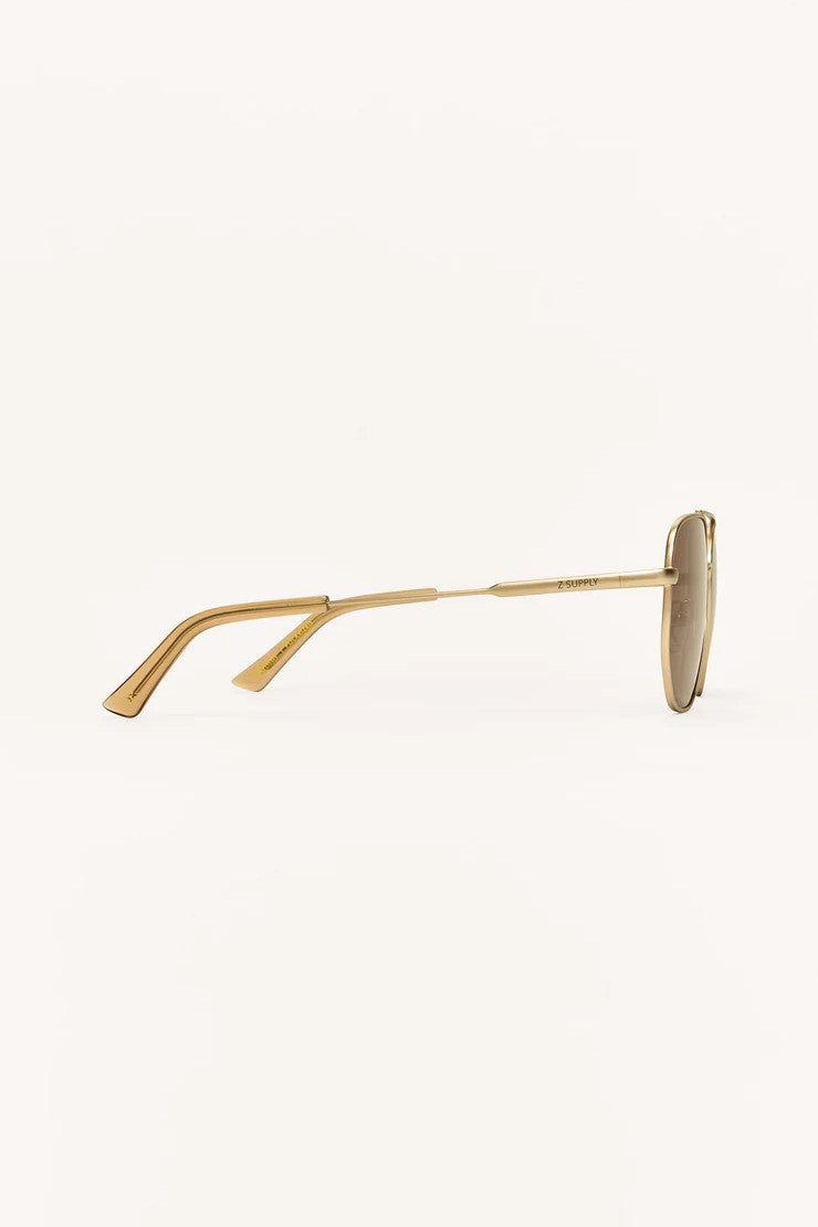 [Z Supply] Highway Sunnies - Gold-Brown