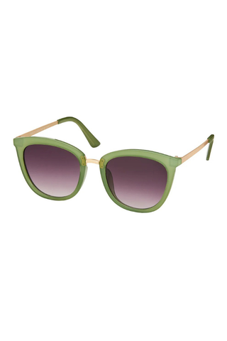 Rome Jade Cat-Eye Sunnies