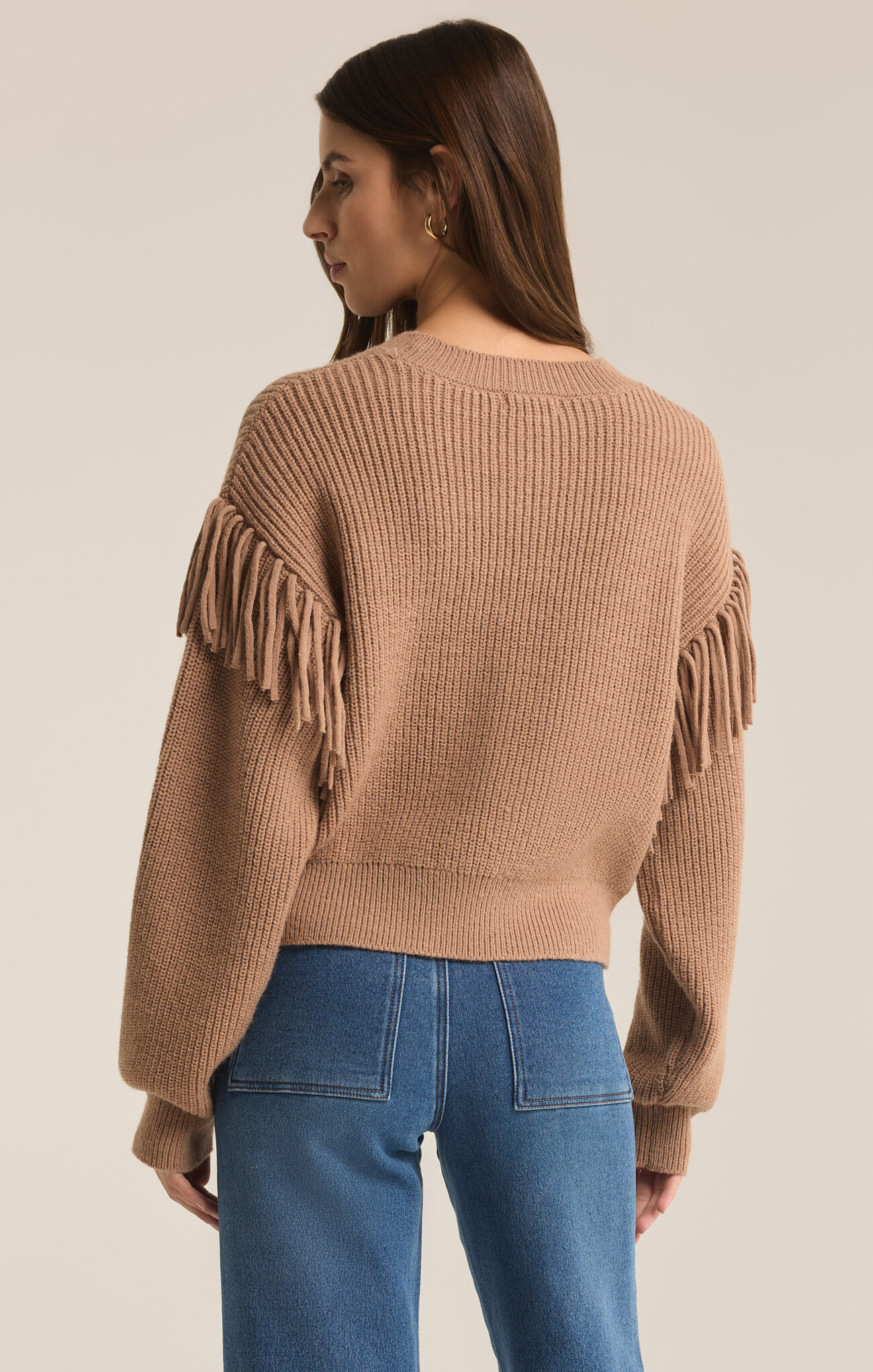 [Z Supply] On The Fringe Sweater