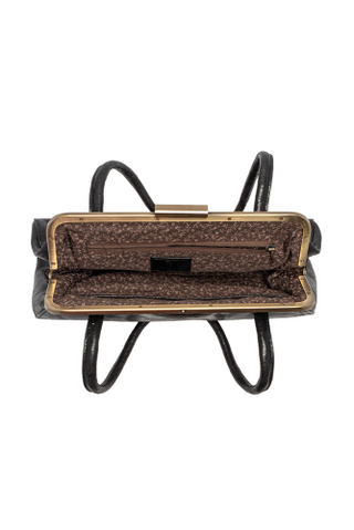 Lady Frame Shoulder Bag - Black