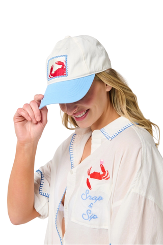 Crab Ball Cap