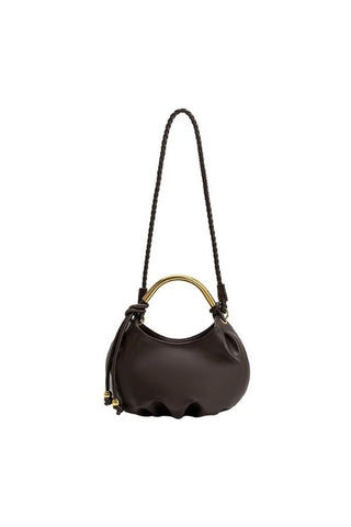 Dottie Recycled Vegan Top Handle Bag - Espresso
