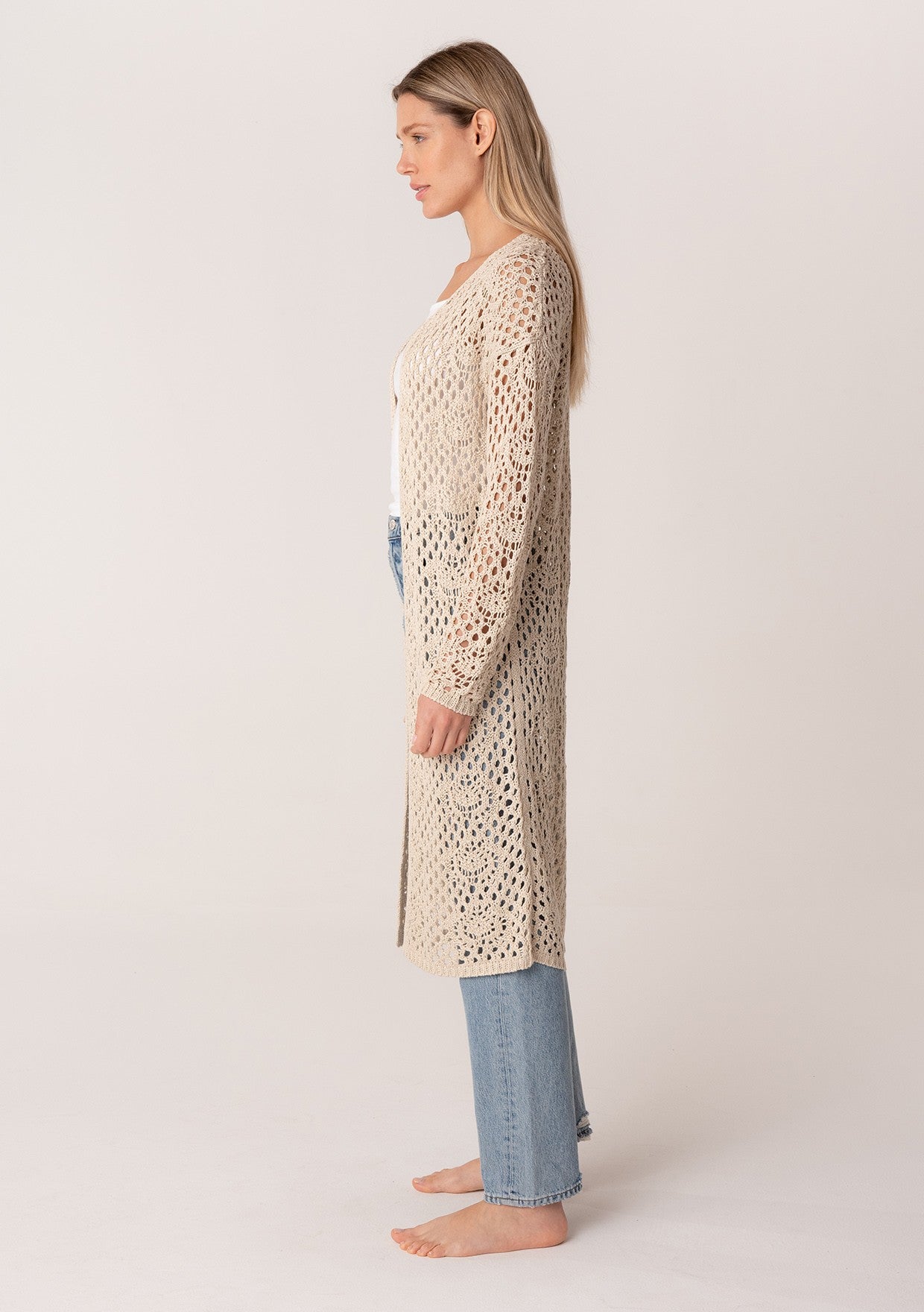 Cassie Crochet Cardigan