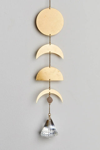 Suncatcher - Moon Phase/Moonstone