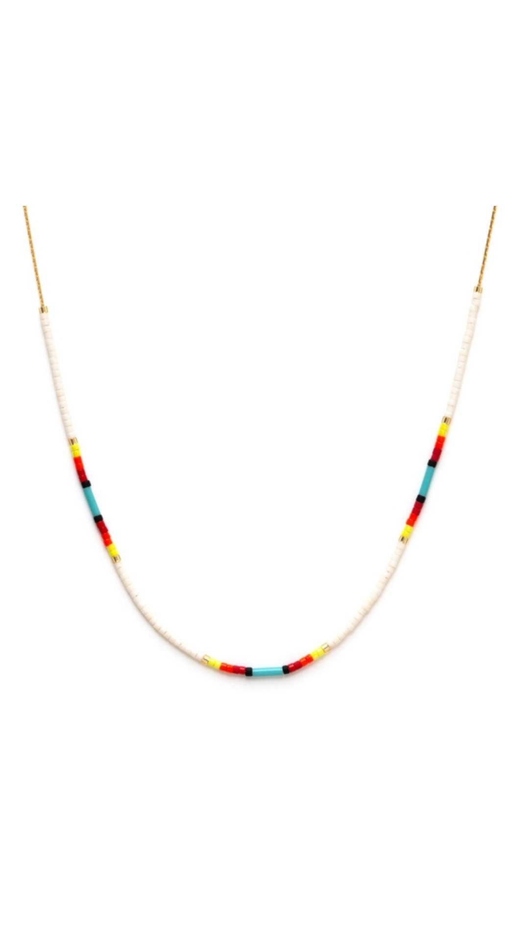 Japanese Seed Bead Necklace - New Mexico