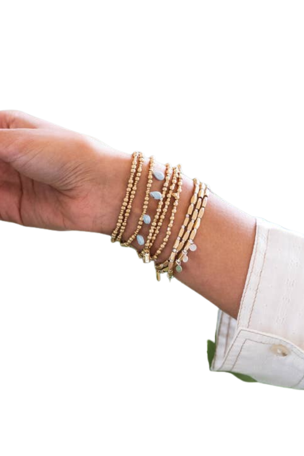 Metal Wrap - Timeless/Rose Quartz/Gold