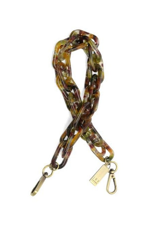 21" Autumnal Lucite Cluster Chain Strap