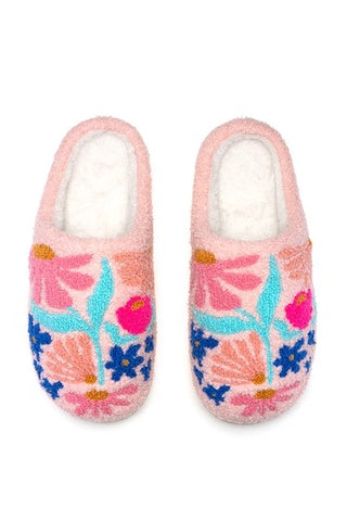Feminine Florals Indoor/Outdoor Slippers