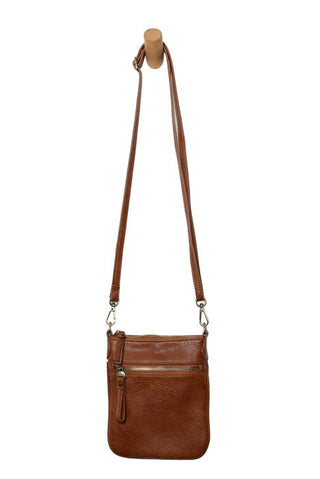 Lia Phone Crossbody - Cognac