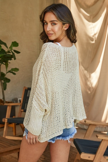 Eliza Boatneck Sweater