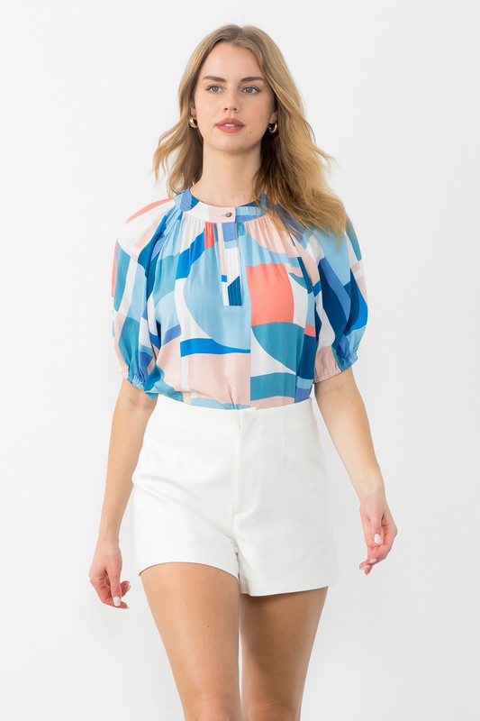 Abby Abstract Top